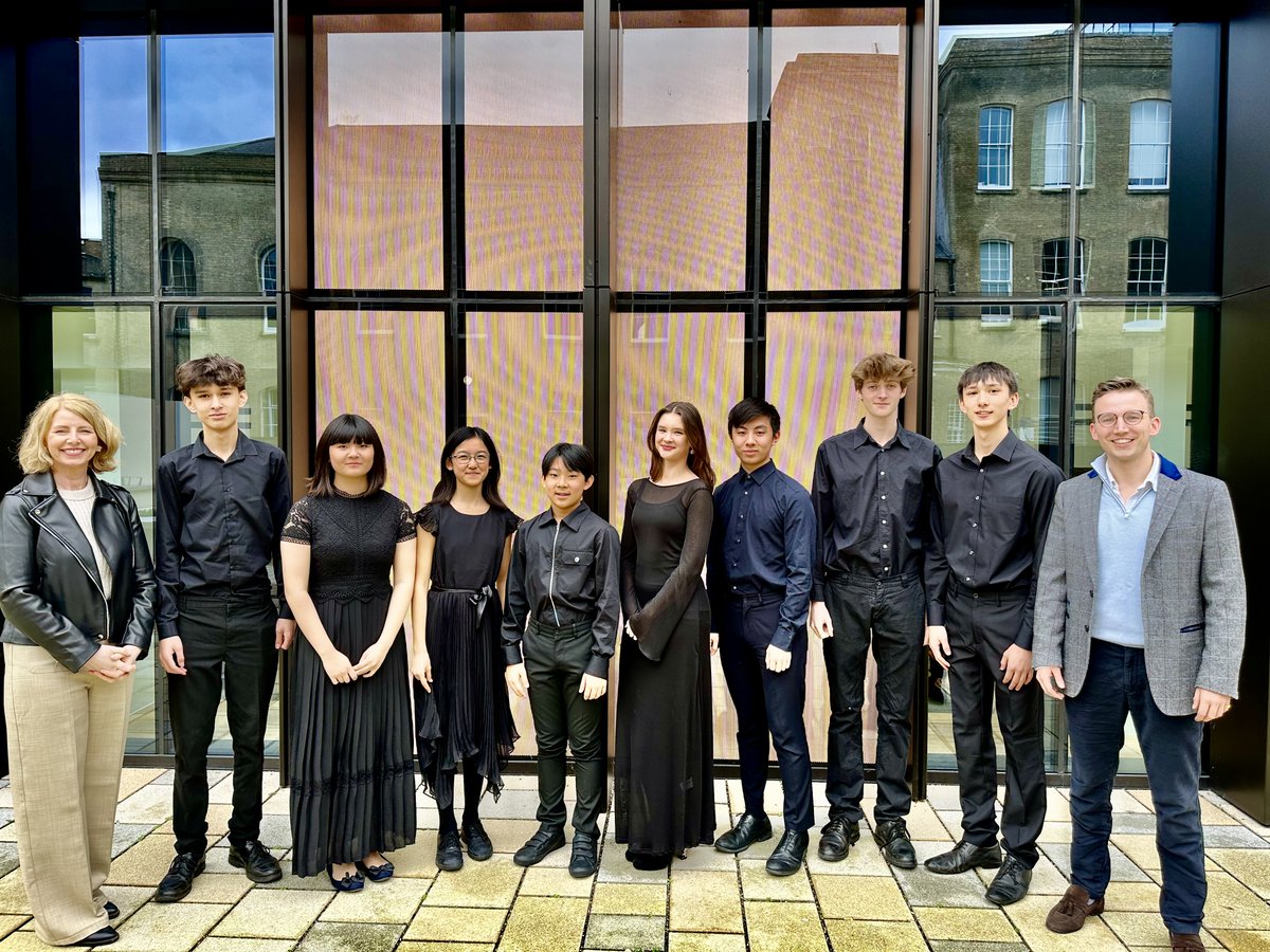 ElthamCollegeUK's tweet photo. What a start to the week! Yesterday, our String Octet were announced as winners of the U16 category of the @procorda National Chamber Music competition! π»
Huge congrats to our talented musicians! π π
#ElthamCollege #ElthamMusic #ElthamSuccess https://t.co/Mbmj5jBSjm