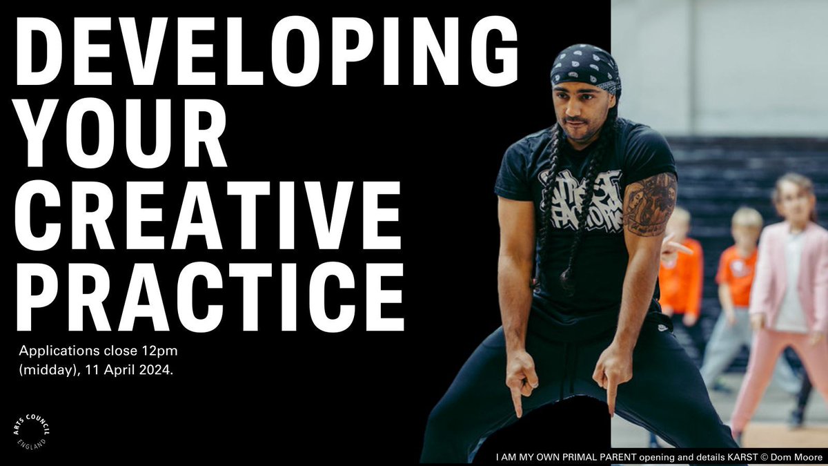 📣Funding opportunity📣 Need some support and time to hone in on your creative or cultural development? Apply for Developing Your Creative Practice before 12pm (midday) 11 April. 🙌 Find out more 👇 buff.ly/3PIi14q