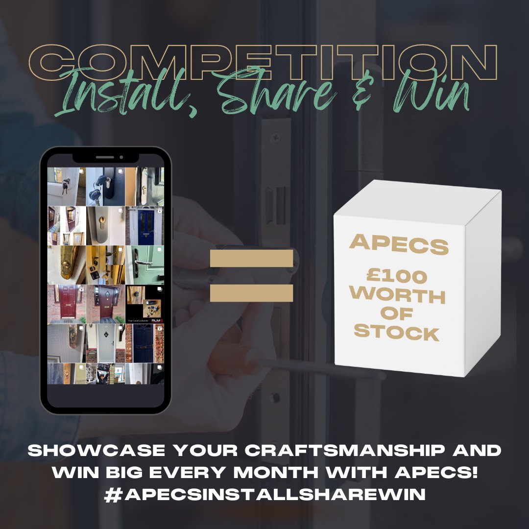 Attention trade customers! Share a snap of your APECS installation, tag us, and include #apecsinstallsharewin to win £100 in stock, monthly! Make sure to like and follow us for eligibility. Terms and conditions apply. Learn more at apecs.co.uk/terms-and-cond…. #APECS #TradeWins