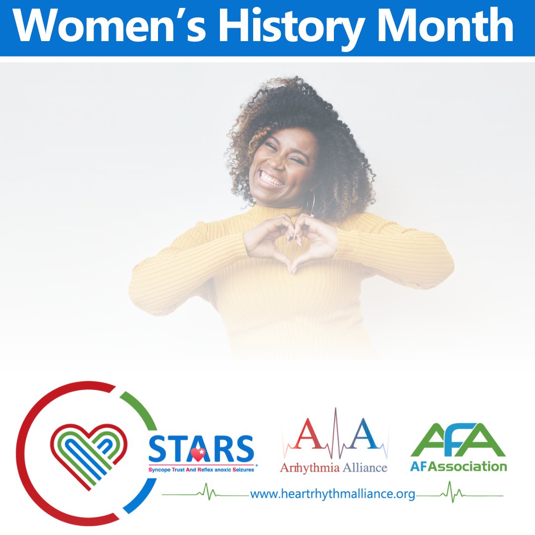 This month sees us celebrate #InternationalWomensDay #MothersDay and #WomensHistoryMonth. Showcase the power of the female voice: share your story with us: loom.ly/WRJxRUc #STARS #syncope #syncopetrust #blackout #takefaintingtoheart #nofaintisasimplefaint #RAS