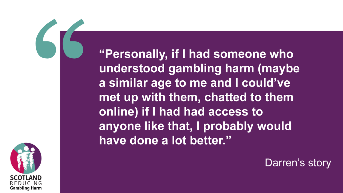Residential treatment and support for people affected by gambling harm in Scotland is one of the frequently discussed topics of the Scottish Gambling Harm Lived Experience Forum. Find out how to join the conversation: alliance-scotland.org.uk/lived-experien…