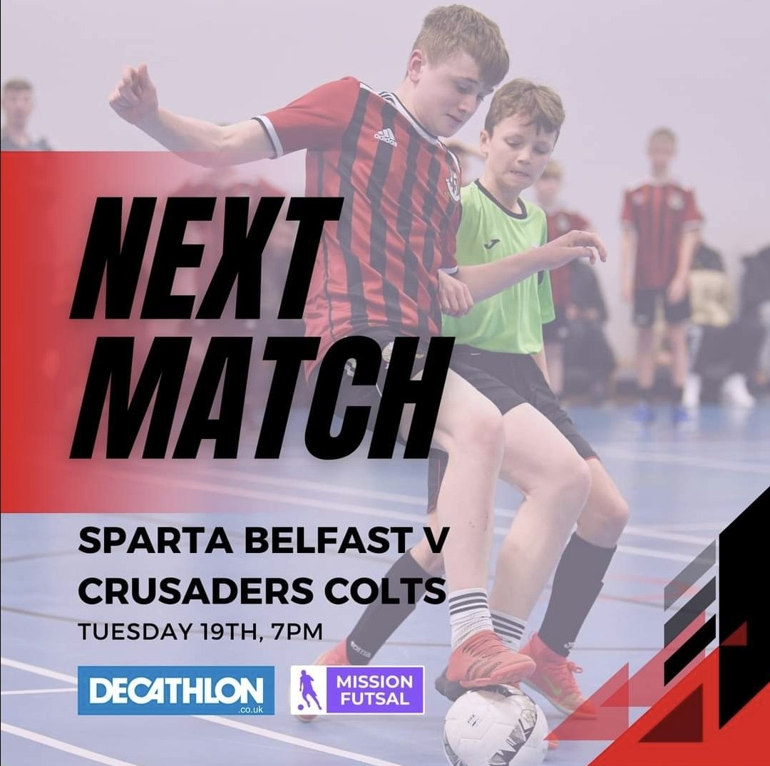 Mission Futsal (@missionfutsal) on Twitter photo Two matches tomorrow evening 🤩
<a href="/Decathlon/">Decathlon</a>
<a href="/spartabelfast/">Sparta Belfast Futsal Club</a>
<a href="/Glendowan/">Glendowan FC</a>
The Decathlon Youth Futsal League is coming to an end, with only three games remaining. If you are interested in giving futsal a go, give us a shout!
#futsal #youthfutsal Two matches tomorrow evening 🤩
<a href="/Decathlon/">Decathlon</a>
<a href="/spartabelfast/">Sparta Belfast Futsal Club</a>
<a href="/Glendowan/">Glendowan FC</a>
The Decathlon Youth Futsal League is coming to an end, with only three games remaining. If you are interested in giving futsal a go, give us a shout!
#futsal #youthfutsal