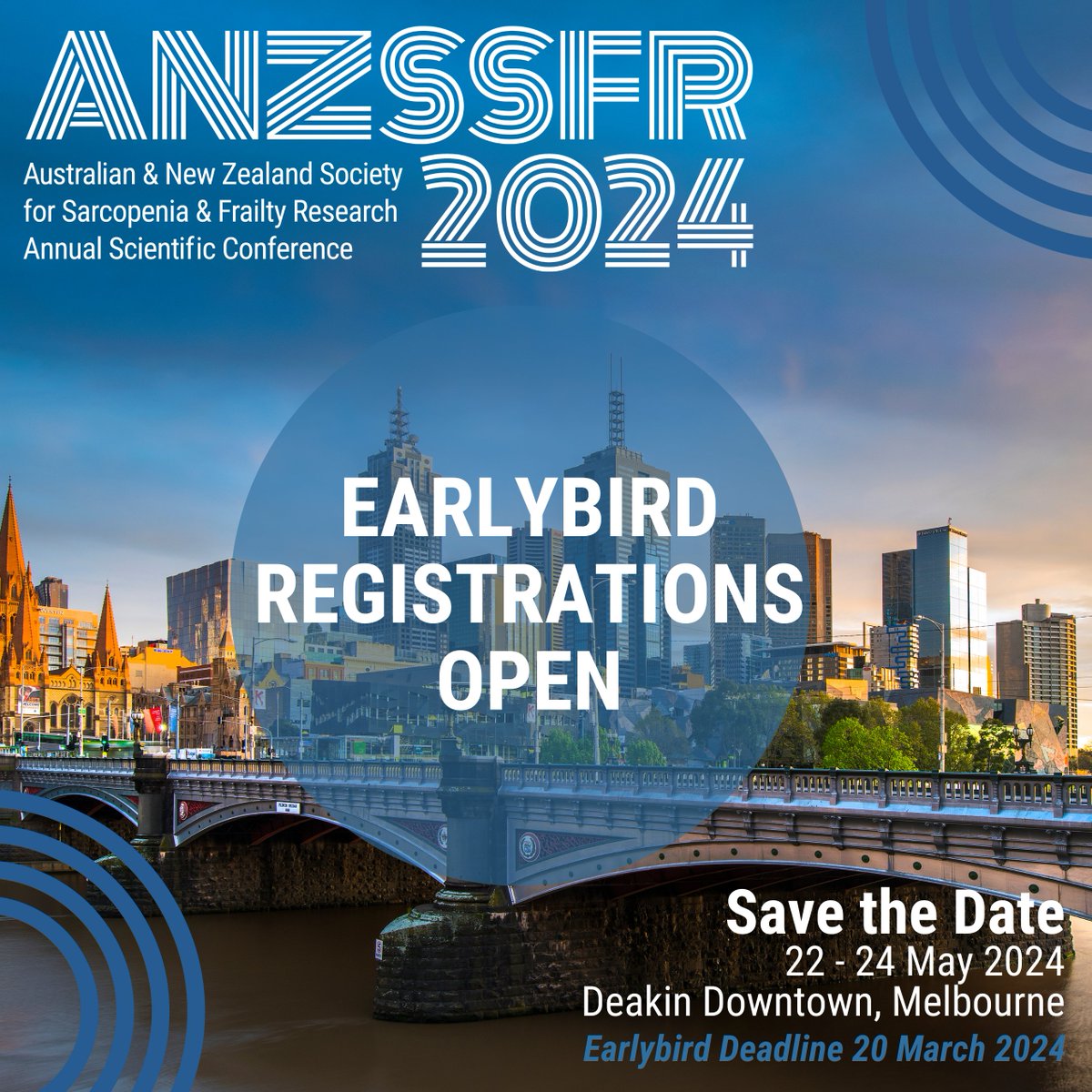 Be sure to join us at the @ANZSSFR 2024 annual scientific conference We welcome you to join our exciting multi-disciplinary meeting with an exciting list of international and local speakers 📅22-24 May 2024 🌏Melbourne, Australia See further details 👇 anzssfrconference.org