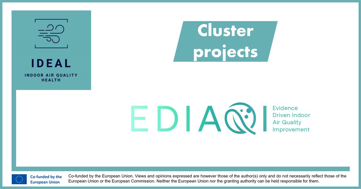 📢Did you know that @ediaqi_project has its own #YouTube channel? 😮

👉 Check out their videos & free training sessions: youtube.com/@ediaqi-projec…

👀 or the resources on their website: ediaqi.eu/resources/trai…

#IDEAL_Cluster #hadea #health #HorizonEurope #IAQ #AirQuality