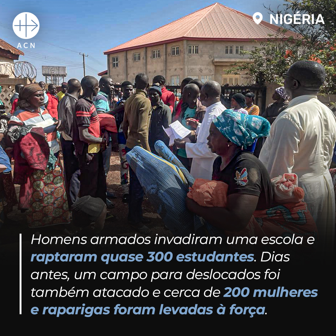 FundacaoAIS's tweet photo. No espaço de poucos dias, várias centenas de jovens foram #raptados na #Nigéria. 287 alunos de um liceu, na região de #Kaduna, foram levados por homens armados. A 9 de Março, outros 15 estudantes foram levados da aldeia no estado de #Sokoto.
👉 https://t.co/swL9xuTar0 https://t.co/kcgAa6kPGp