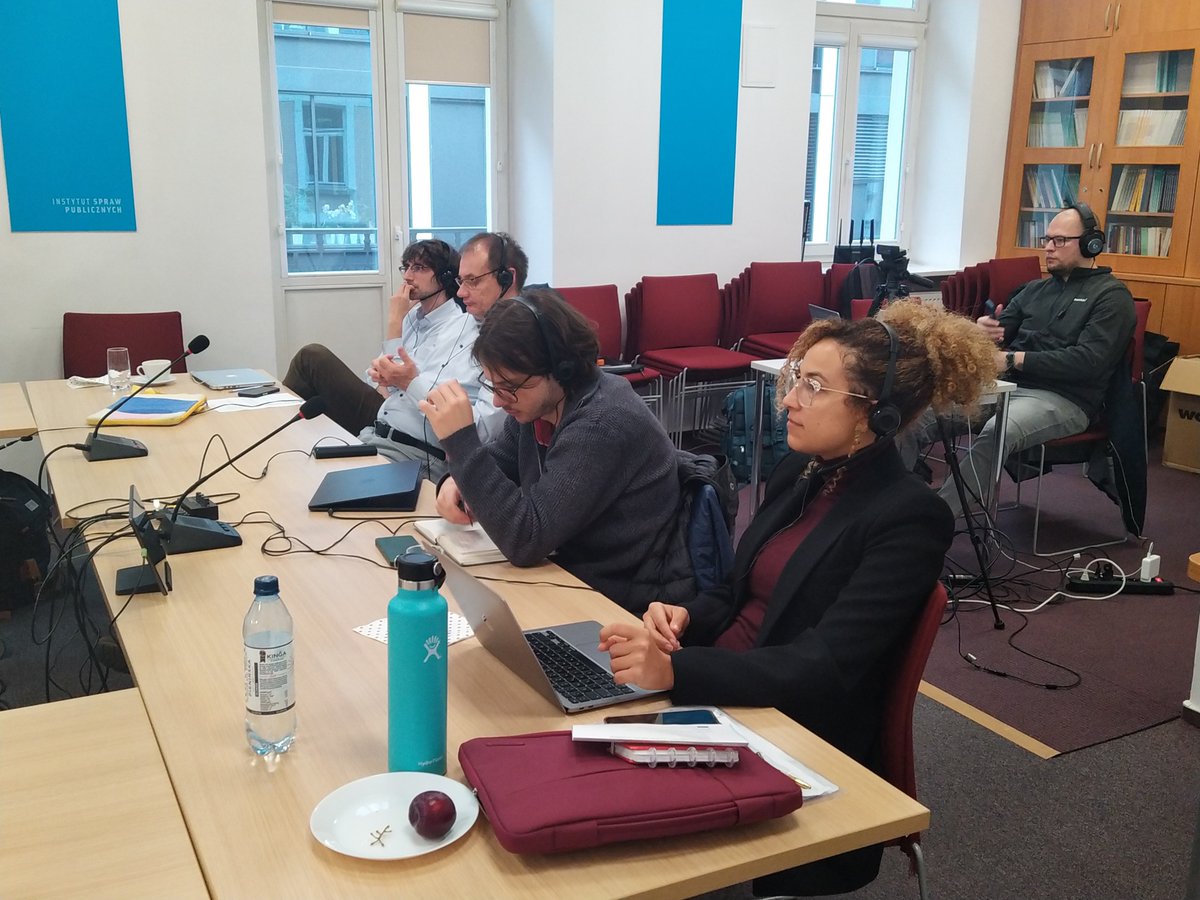 TwingProject's tweet photo. We're excited to share that the 2nd scientific meeting of the project in Warsaw, hosted by @ISPThinkTank, was a resounding success!🌟Inspiring discussions, groundbreaking research, and invaluable connections made. Big thanks to all participants for their contributions! https://t.co/yqwlJxeQJP