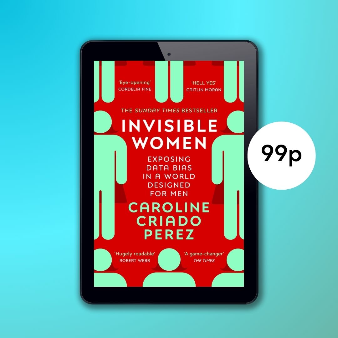 Invisible Women is 99p on Kindle today ONLY! So if you’ve been thinking of buying a copy for yourself or a friend or an enemy, today is the day! amazon.co.uk/Invisible-Wome…