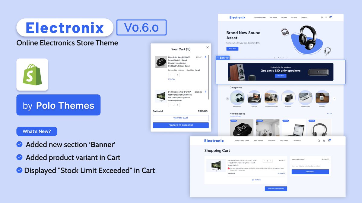 Figma UI and Shopify Themes for E-Commerce tweet media