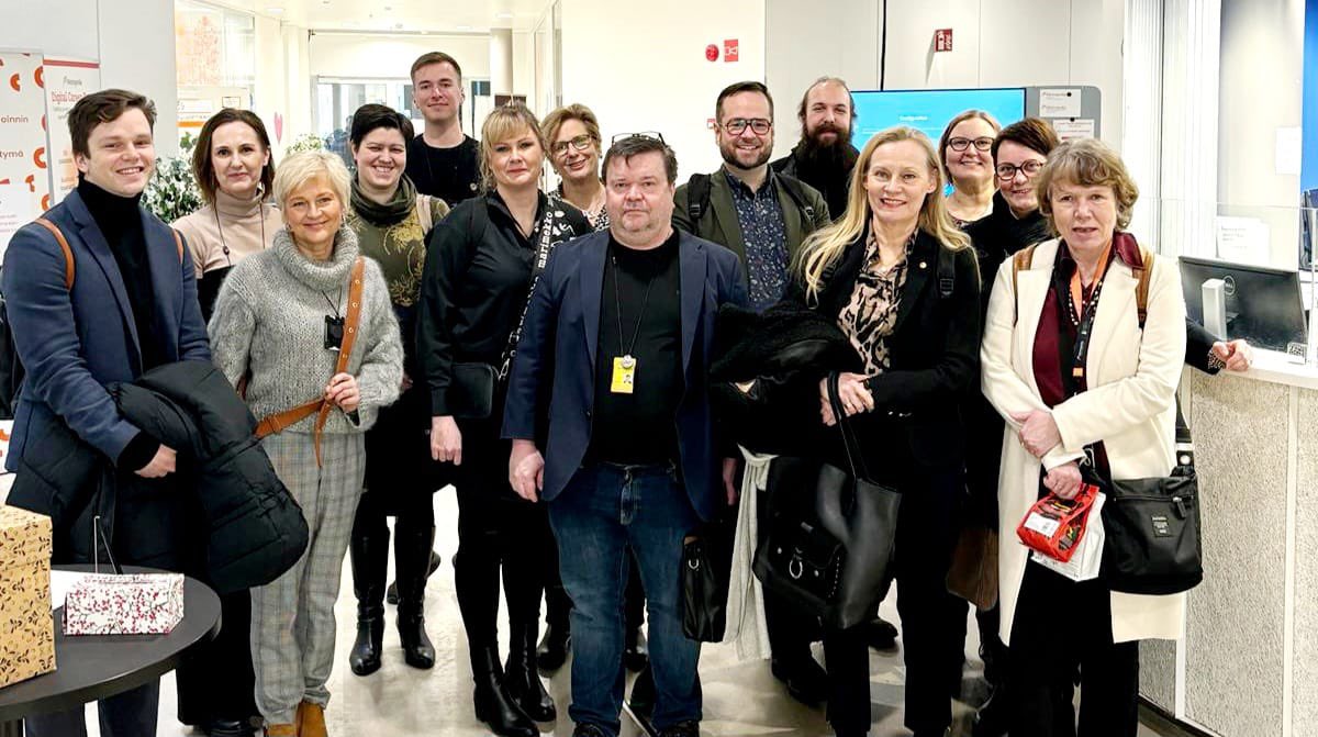 Kiitos huikean kiinnostavasta aamupäivästä <a href="/metropolia/">Metropolia</a>🙏🏻
Hienoa, kun saimme vierailla amk-liittojemme kanssa luonanne ja kuulla toiveikkaista tulevaisuuden visioistanne. Meillä on paljon yhteisiä tavoitteita. <a href="/AkavaRy/">Akava</a> <a href="/KKouzmitchev/">Konstantin Kouzmitchev</a> <a href="/Arene_ry/">Arene</a> @RiittaKonkola <a href="/IdaMielityinen/">Ida Mielityinen</a>