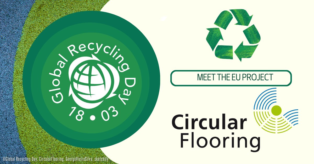 Circular Flooring (@circ_flooring) on Twitter photo 📢 Today we celebrate <a href="/GlbRecyclingDay/">Global Recycling Day</a>! ♻️ Our EU project #CircularFlooring aims to establish a circular #recycling process for post-consumer PVC floor coverings! 👉ow.ly/HCxG50QOPab #circulareconomy #vinyrecycling #plasticsrecycling #pvcrecycling 📢 Today we celebrate <a href="/GlbRecyclingDay/">Global Recycling Day</a>! ♻️ Our EU project #CircularFlooring aims to establish a circular #recycling process for post-consumer PVC floor coverings! 👉ow.ly/HCxG50QOPab #circulareconomy #vinyrecycling #plasticsrecycling #pvcrecycling