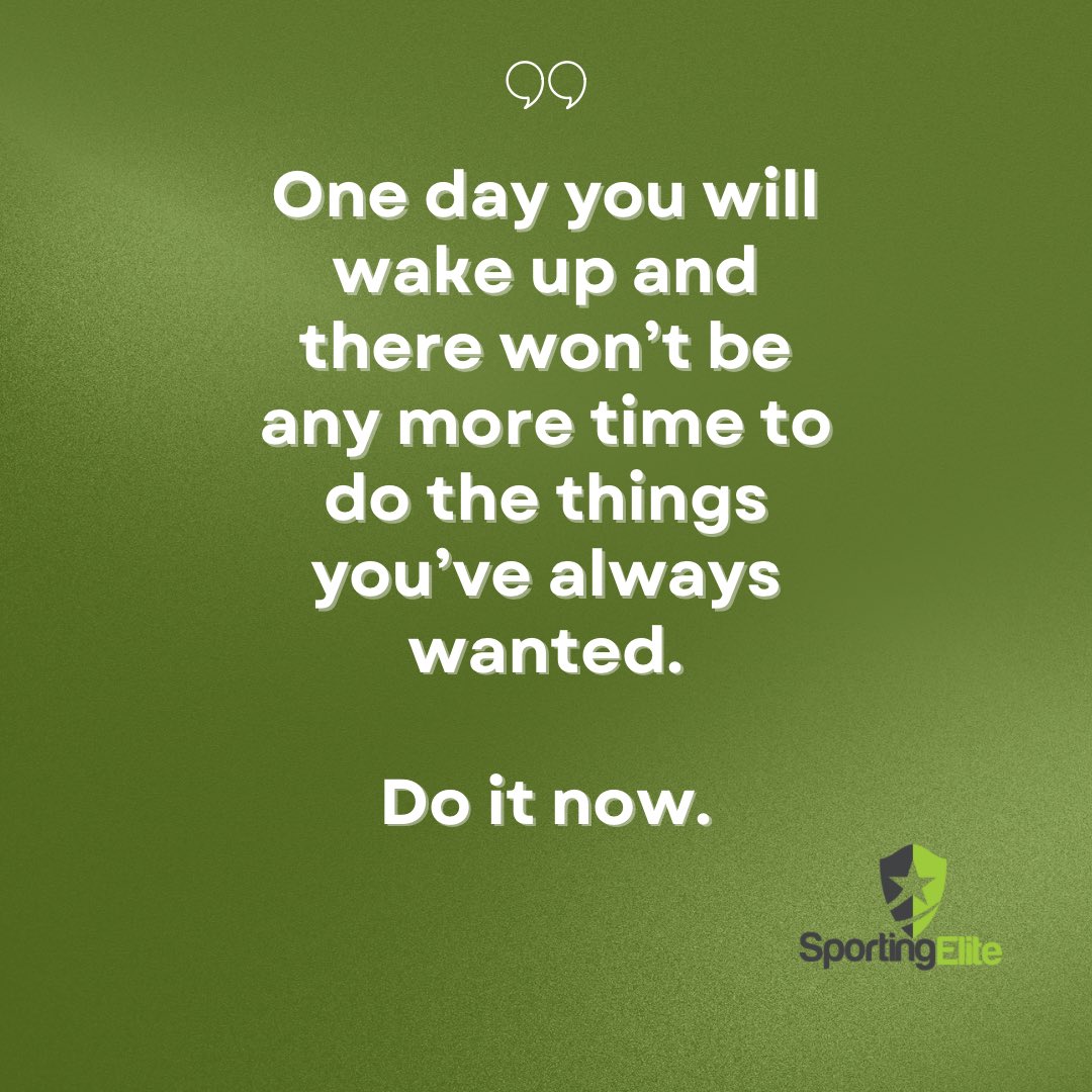 SportingElite1's tweet photo. Monday Motivation ππ #sportingelite #morethanjustagame https://t.co/klhILOzq3w