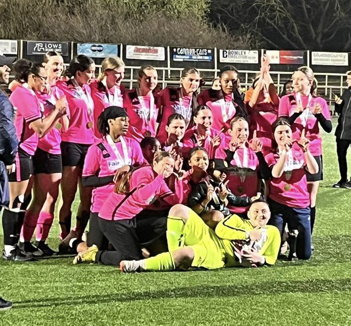 Superb performance from our U18 Girls as they become @LondonFA Champions. Well done ladies. #teamharingey
