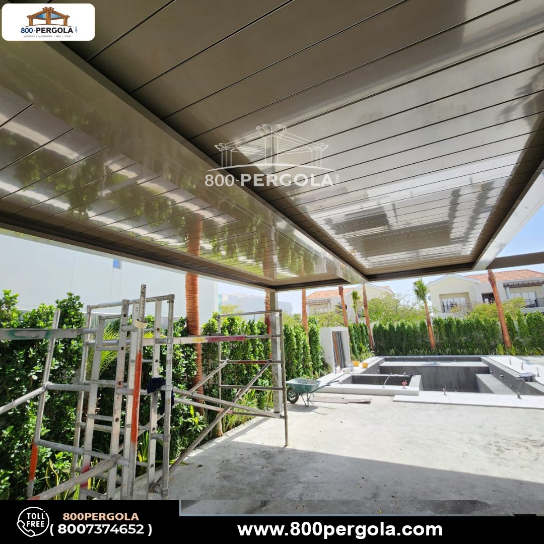 800Pergola's tweet photo. Work in progress!
Our team is hard at work crafting a #CoveredRoof #AluminiumPergola at #MBRCity - #Meydan, UAE.
Designed to be #waterleakage & #sunproof, this project is set to redefine #outdoorcomfort & style! Stay tuned for final reveal.
For inquiry📞+971 55 380 5148
#dubai https://t.co/N5eerhpgrZ