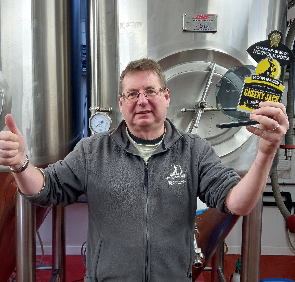 OK, so here's the news on our Bronze award from last week's national Beer Awards @SIBA_BeerX .PLs take a read: moongazerale.co.uk/moon-gazer-sco… + proud finalist in the Charity and Collab categories not bad at all for little old us.