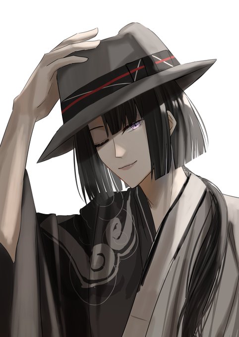 「fedora long hair」 illustration images(Latest)