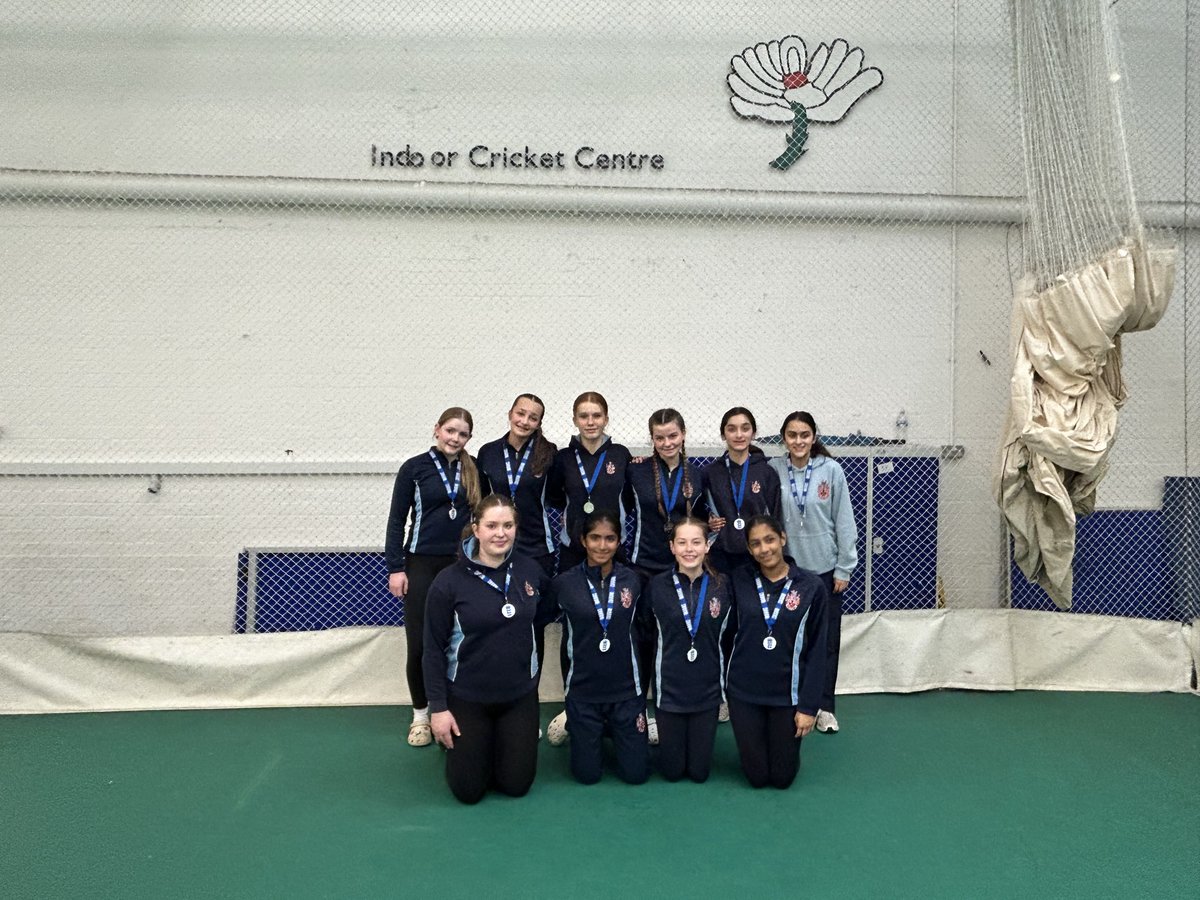 Yorkshire Schools Indoor Finals - U15 Girls Highly competitive throughout the day, and even more so in the Final with @StAidansPE winning it on the last ball against @wghs_pe to be crowned Yorkshire Champions! Good luck in the next round girls!