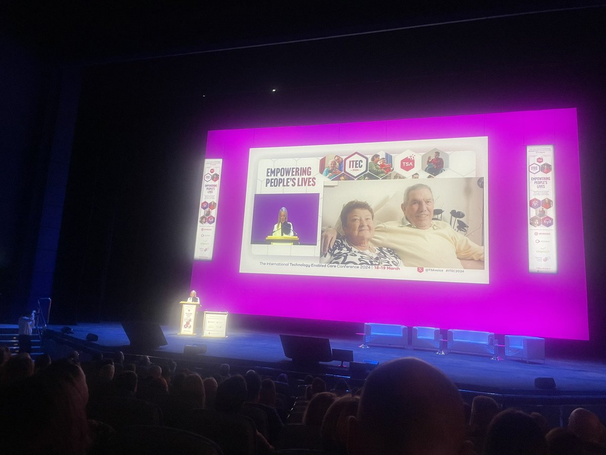 rupertlawrence9's tweet photo. It’s great to be here at #ITEC2024 with @MedequipConnect opening plenary session begins with very personal, but all too familiar experience of #TEC A key message being to take action - people are desperate for advice and support on what TEC solutions to choose https://t.co/lwgdMmSo9M