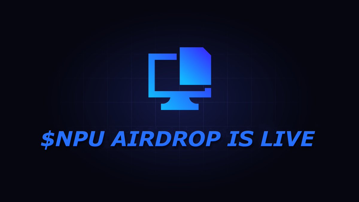 Neural_Units's tweet image. $NPU Airdrop is LIVE.

Claim on our website: neuralunit.net/NpuAirdrop/