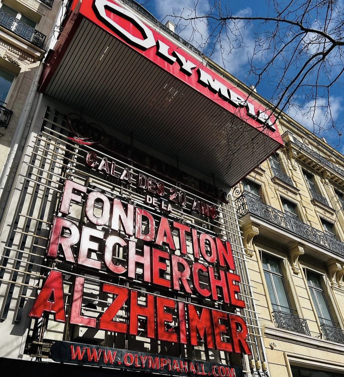 À ce soir <a href="/OLYMPIAHALL/">L'Olympia</a> pour le Gala des 20 ans ! Parrain <a href="/ManuPayetOff/">Manu Payet</a> #mettonsalzheimerko #alzheimer #20ans 🥊