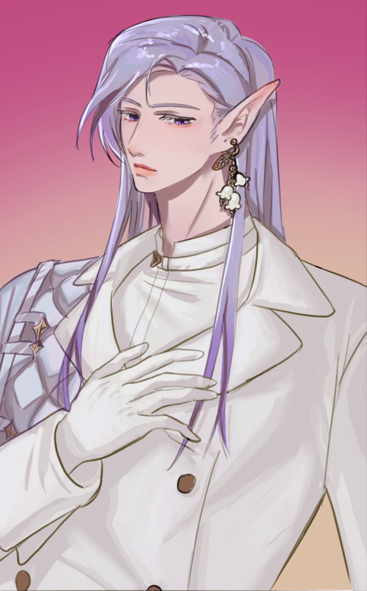 Art trade in a Server🥹 their oc is so pretty