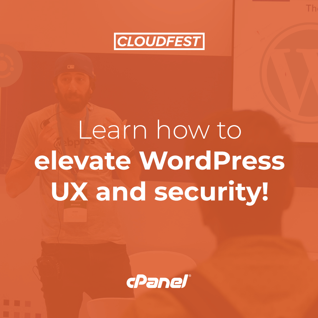 cPanel's tweet photo. CloudFest talk today! 📢 Looking for help riding the wave of the growing #WordPress market? Our wonderful product manager, Adam Wien, is ready to tell you how WP Squared and WP Guardian can help - Dome Stage at 3:20.
@cloudfest #CloudFest #WordPressDay #WPSquared #WPGuardian https://t.co/cpBRqLg5wK