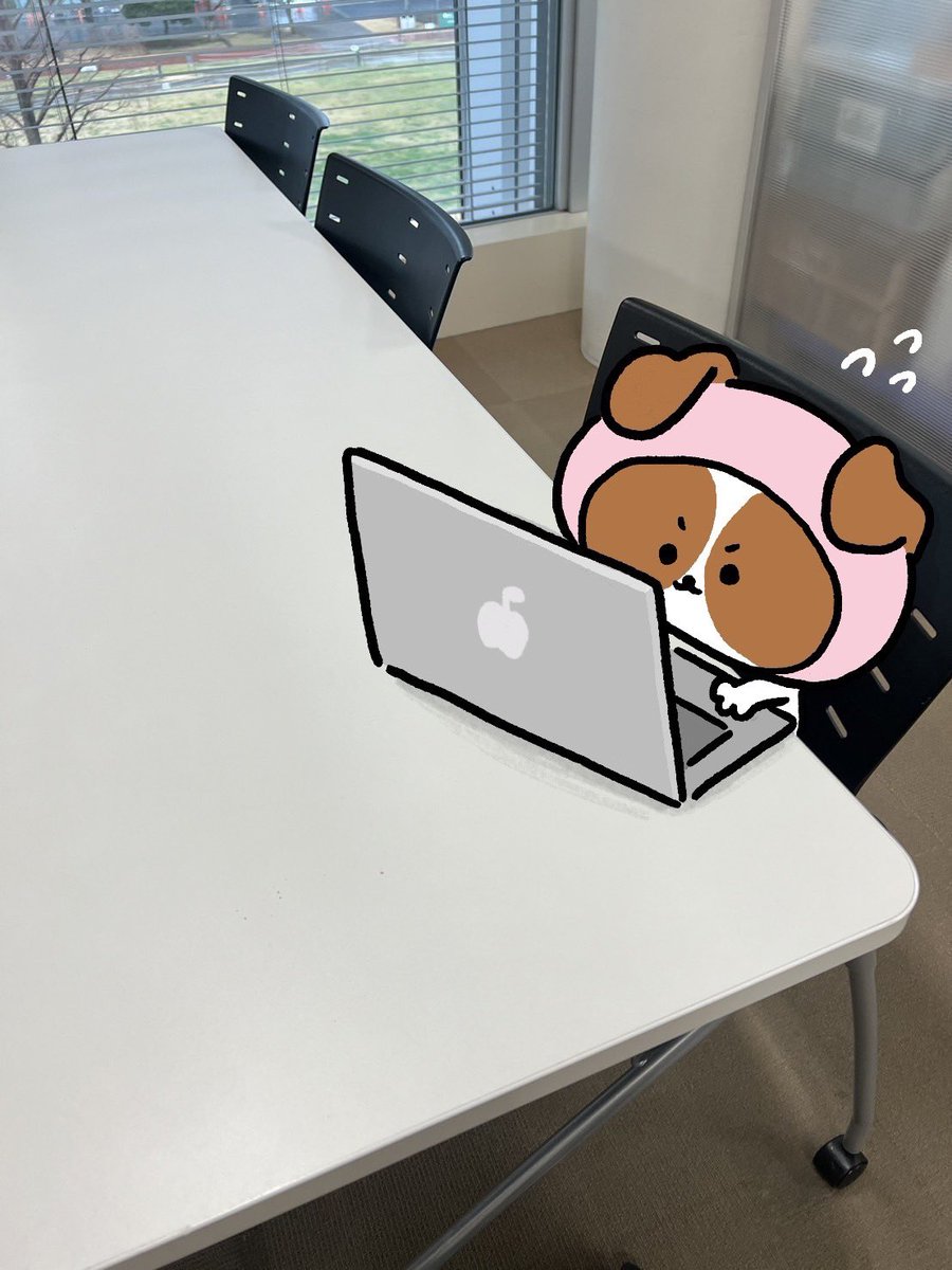 seinup_fujitv's tweet photo. 今日もフジテレビのなかをごしょうかい！
ここはうちあわせをする場所だよ！

ぼくはここで資料をつくるんだ〜！
がんばるぞ！🐶

#せいぬP 
#フジテレビ https://t.co/bsUdjnLqBW