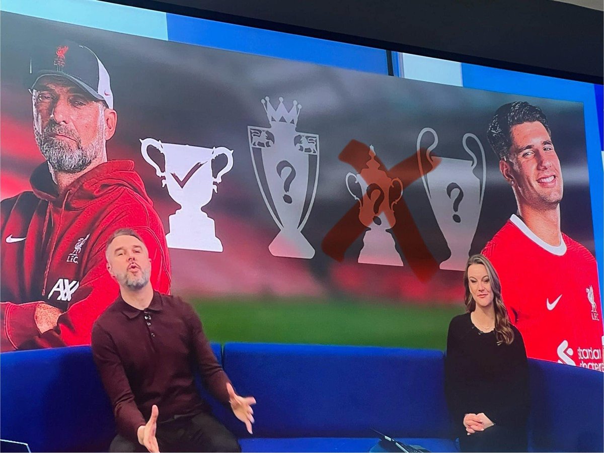 EPLBible's tweet photo. According to Sky Sports News Liverpool are still on course for the Champions League… 🤦‍♂️ https://t.co/UDncu7lo9Q