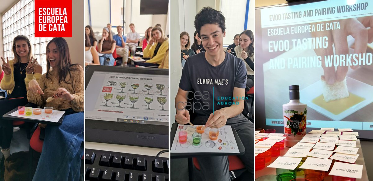 Divulgando el A.O.V.E. español a universitarios de E.E.U.U.: escuelaeuropeadecata.com/divulgando-el-…