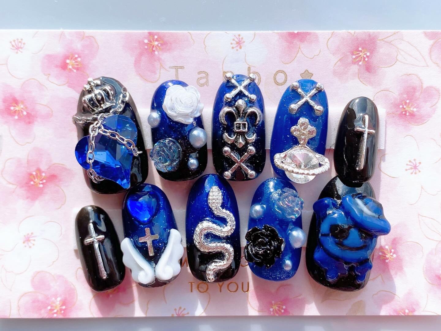 830　痛ネイルオーダー ✮ my nail MECHATU-A ☆/ 11.12月ご予約承っております