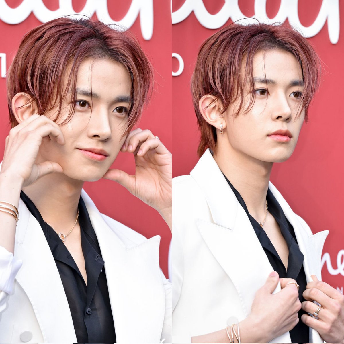 Heeseung of ENHYPEN at the Pomellato event.
