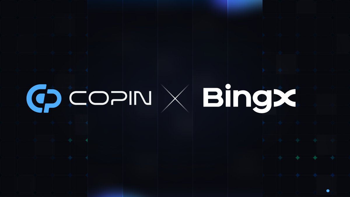 Copin_io's tweet photo. 📢 https://t.co/n0KTZHxg2p is thrilled to announce our partnership with @BingXOfficial, introducing a revolutionary copy-trading solution for the Web3 space.

Founded in 2018, BingX is a leading crypto exchange serving over 10 million users worldwide. With this partnership, users can select profitable traders from https://t.co/n0KTZHxg2p, set up a BingX API key, and start earning passive income from top on-chain traders in perpetual DEXes.

#Copin #BingX