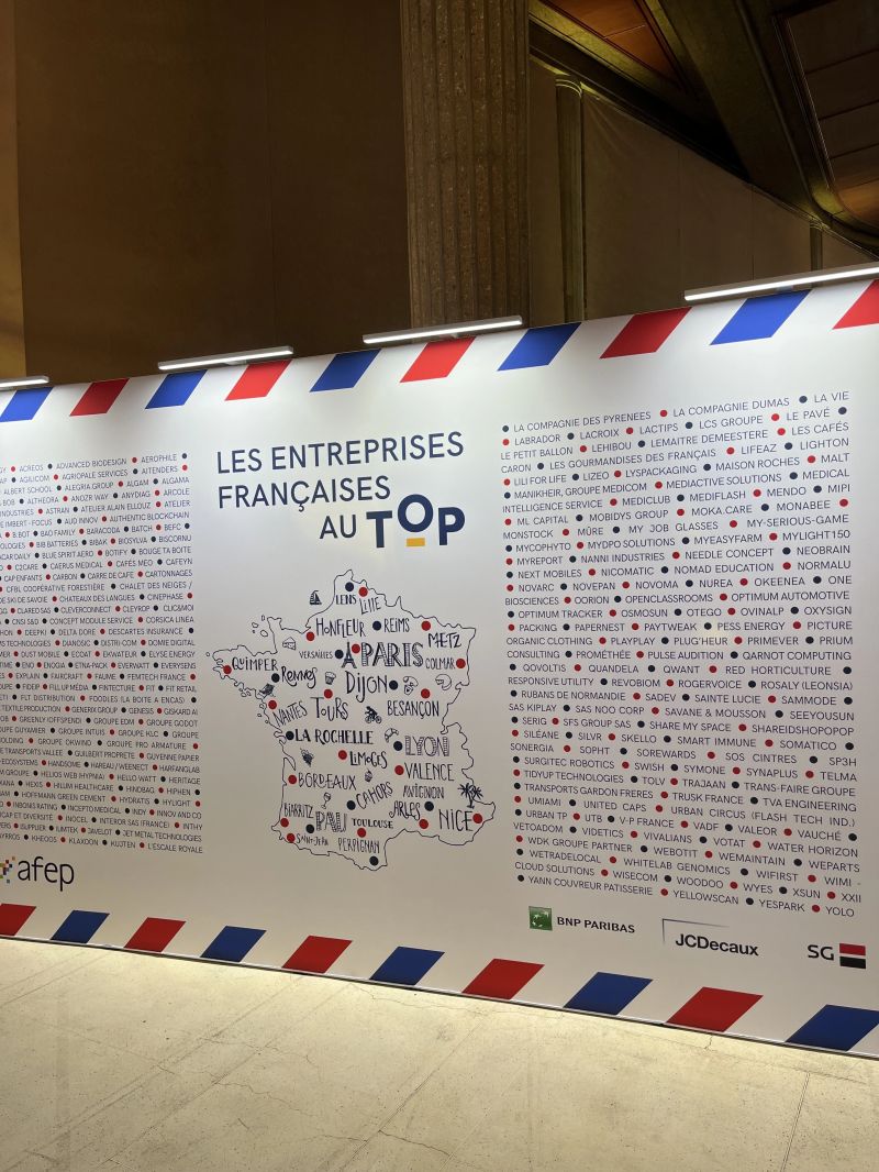 [#Event] Qarnot était au TOP ce week-end ! 💯 Nous sommes ravis d'avoir participé au #TOPAFEP, un événement annuel créé par l'@Afep_ pour favoriser la collaboration entre grandes et petites entreprises et soutenir le développement des PME. 🗓 Au programme : · Des rencontres en