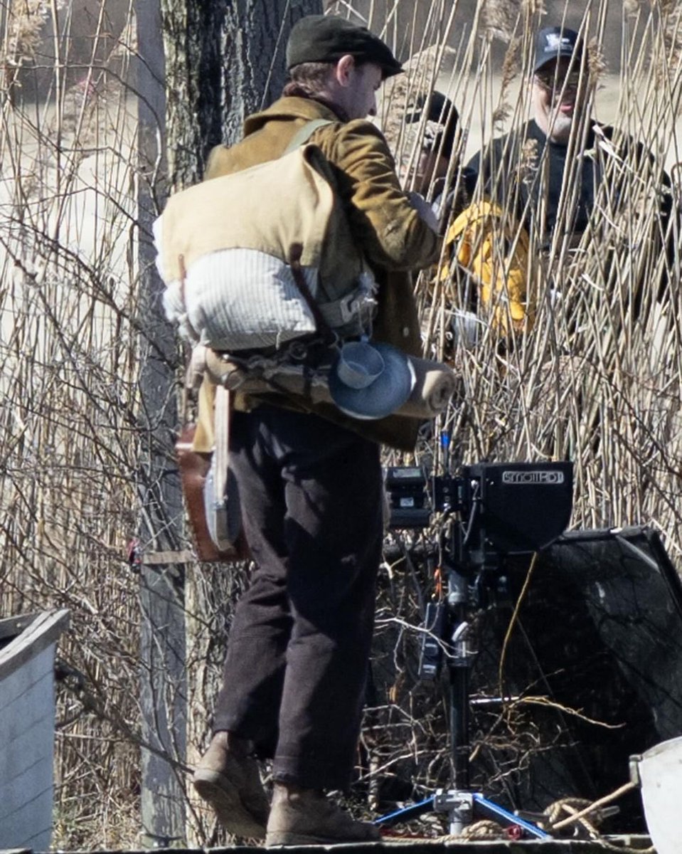 Paul Mescal on the set of ‘The History of Sound’