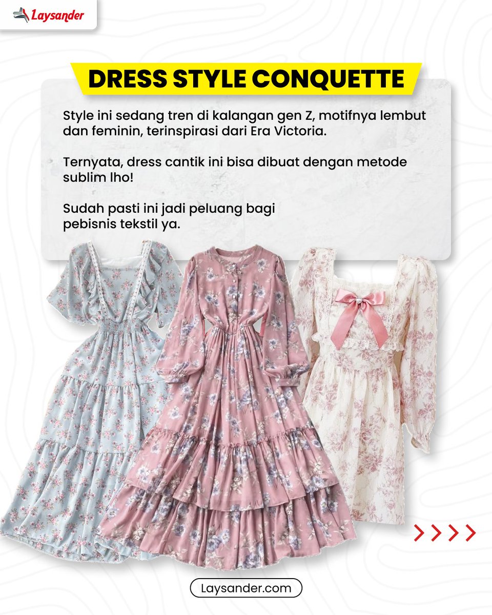 laysander's tweet image. Bisnis baju Muslimah ini memang paling sering dicari Jelang Hari Raya nanti sih.

Buat Anda yang sudah punya bisnisnya, setuju gak kalau motif ini sedang jadi tren?

Komen di bawah ya 👇

#LAYSANDER #BajuLebaran #Sublimasi #DigitalPrinting #Lebaran #BisnisSublim