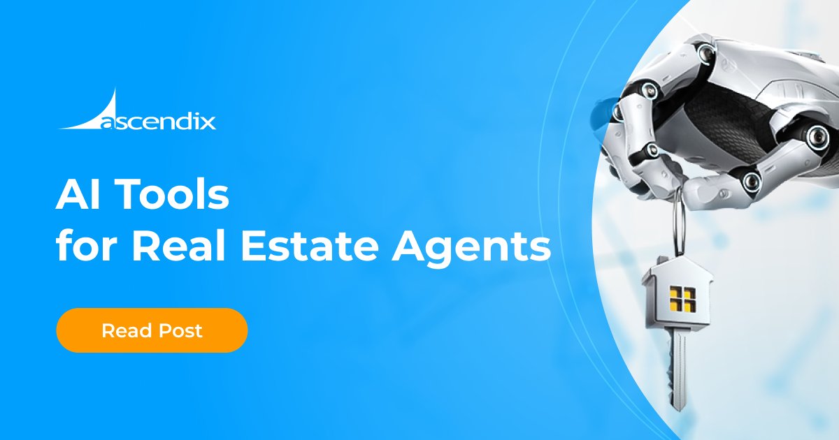 Top 9 AI Tools for Real Estate Agents

In this article, we present our findings, categorizing 9 #AI tools into 3 key areas: text generation, image generation, and analytics.

Enjoy reading▶️ go.ascendix.com/LcIc

#realestate #commercialrealestate #brokers #aisolutions