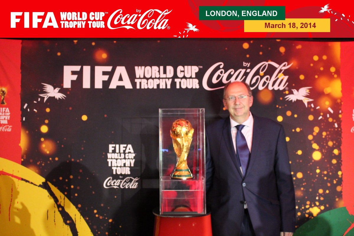 Ten years ago, on 18 Mach 2014 I met up with the FIFA World Cup at the Embassy of Brazil in London. The cup - doing a world tour prior to the tournament - was on its way to Brazil where the World Cup would run from 12 June to 13 July 2014 with Germany emerging as the champions.