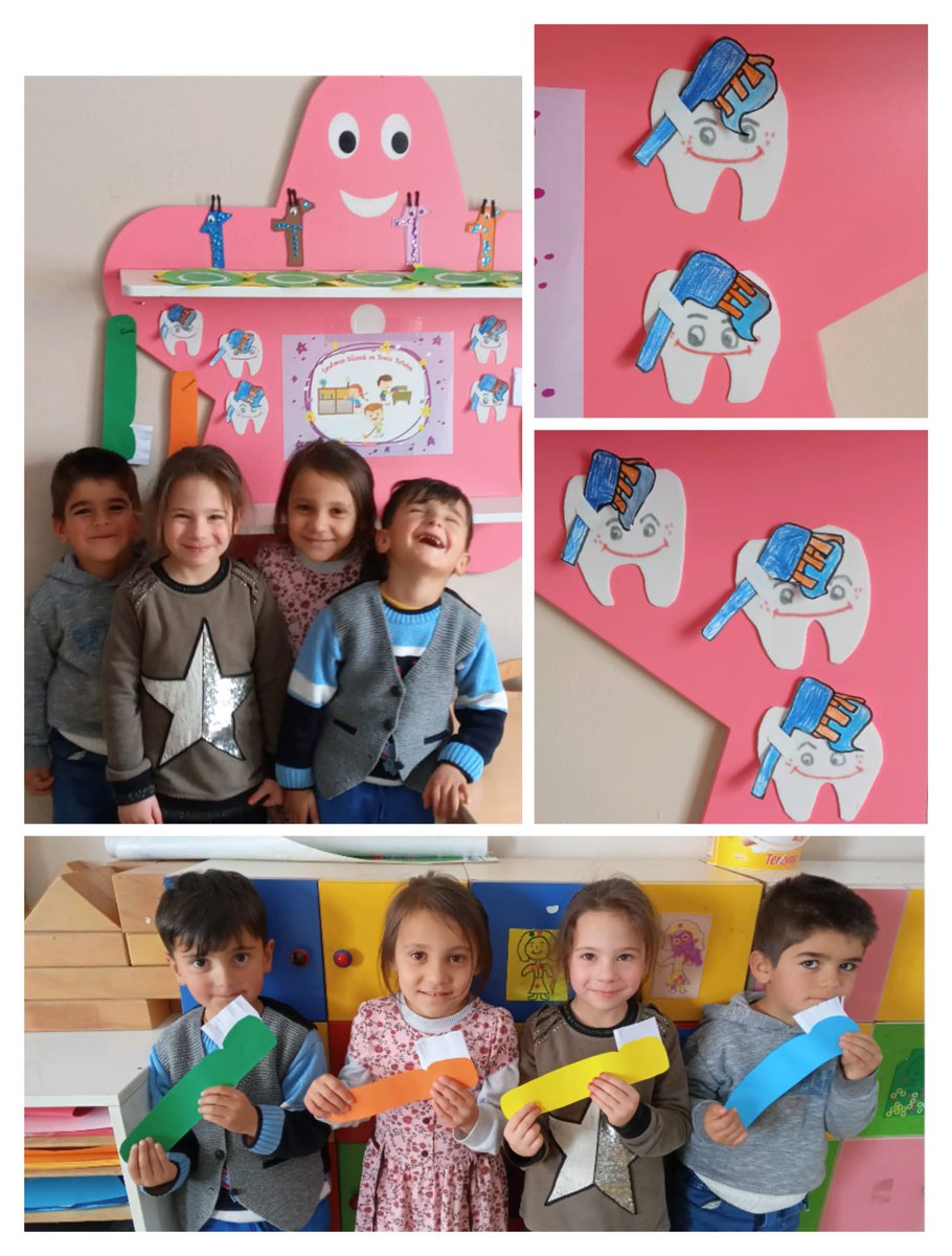 Miniklerin diş temizliği etkinliği ...