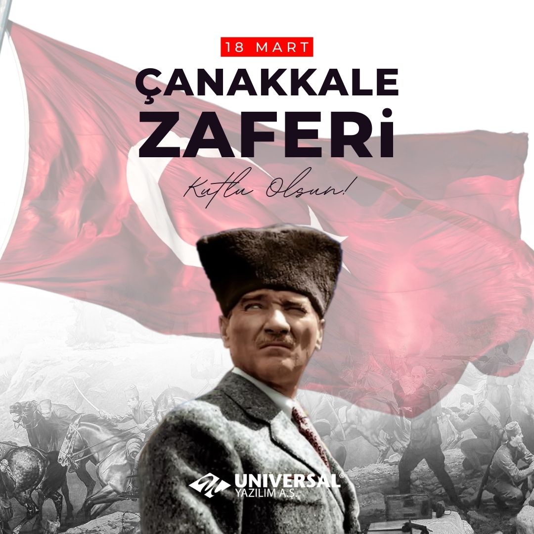 Çanakkale zaferi kutlu olsun...