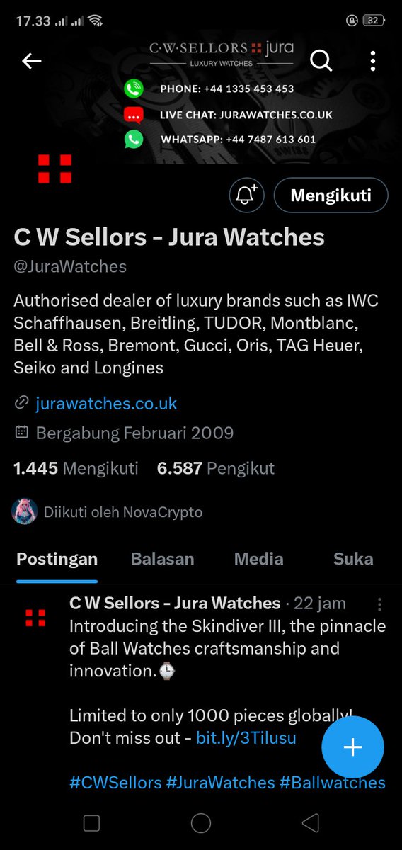 @TheNovaCrypto @JuraWatches Done wish me luck