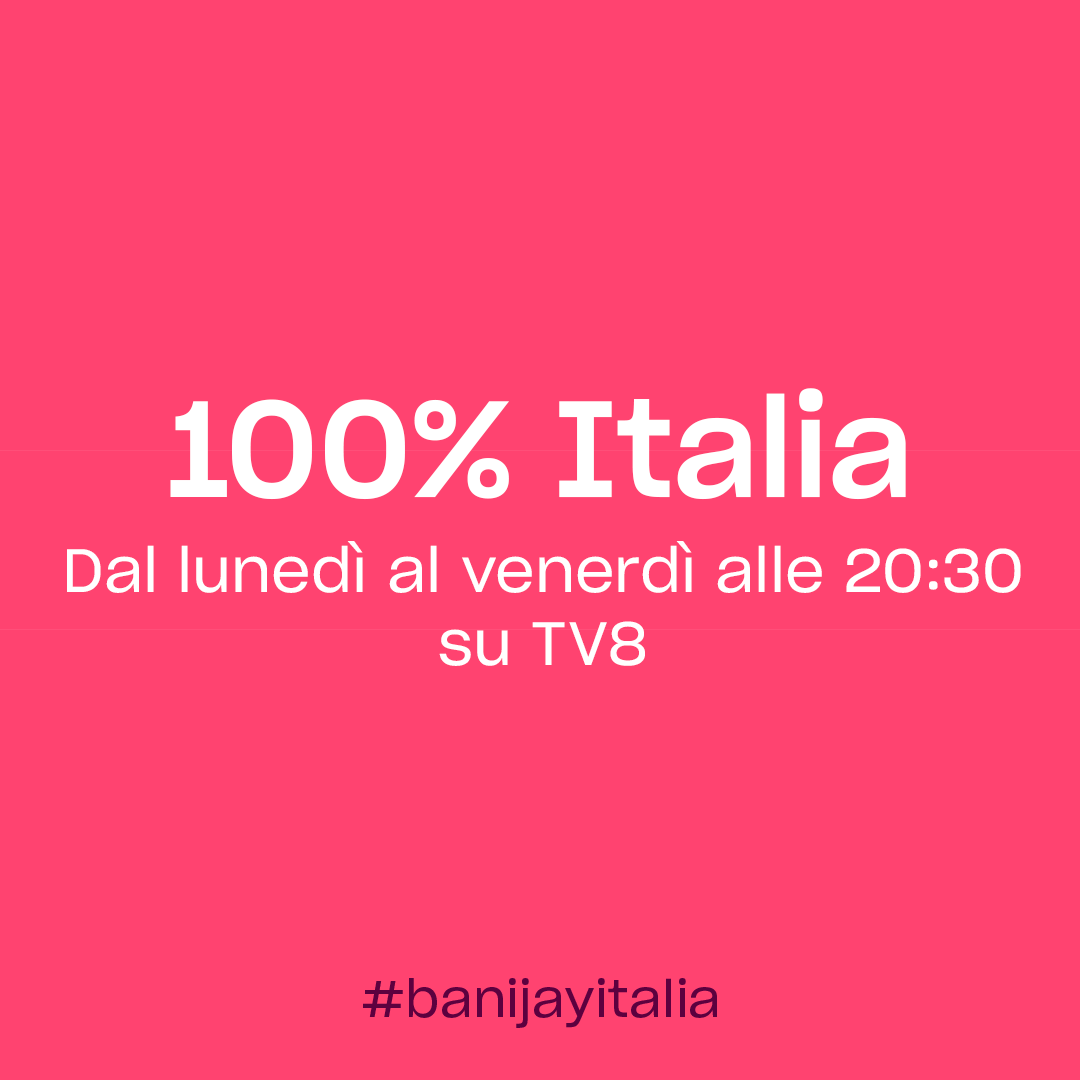 Nuovo record per #100x100italia! Venerdì il game show con <a href="/NicoSavi/">Nicola Savino</a> ha registrato una media di 521.000 spettatori e una share del 2,5%, miglior risultato del 2024, grazie a tutti! ❤️ #100x100italia va in onda dal lunedì al venerdì alle 20:30 su <a href="/TV8it/">TV8</a> 📺 Una prod. #banijayitalia