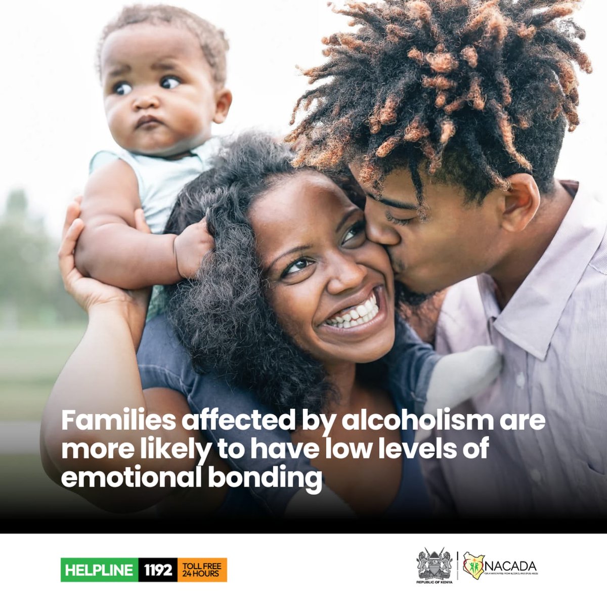 Alcohol abuse has the potential to destroy families. Research shows that families affected by alcoholism are more likely to have low levels of emotional bonding, expressiveness and independence #Avoidalcohol #safecommunities @mwangi_simons @TwalaJudy @omerikwa @Mairori4…
