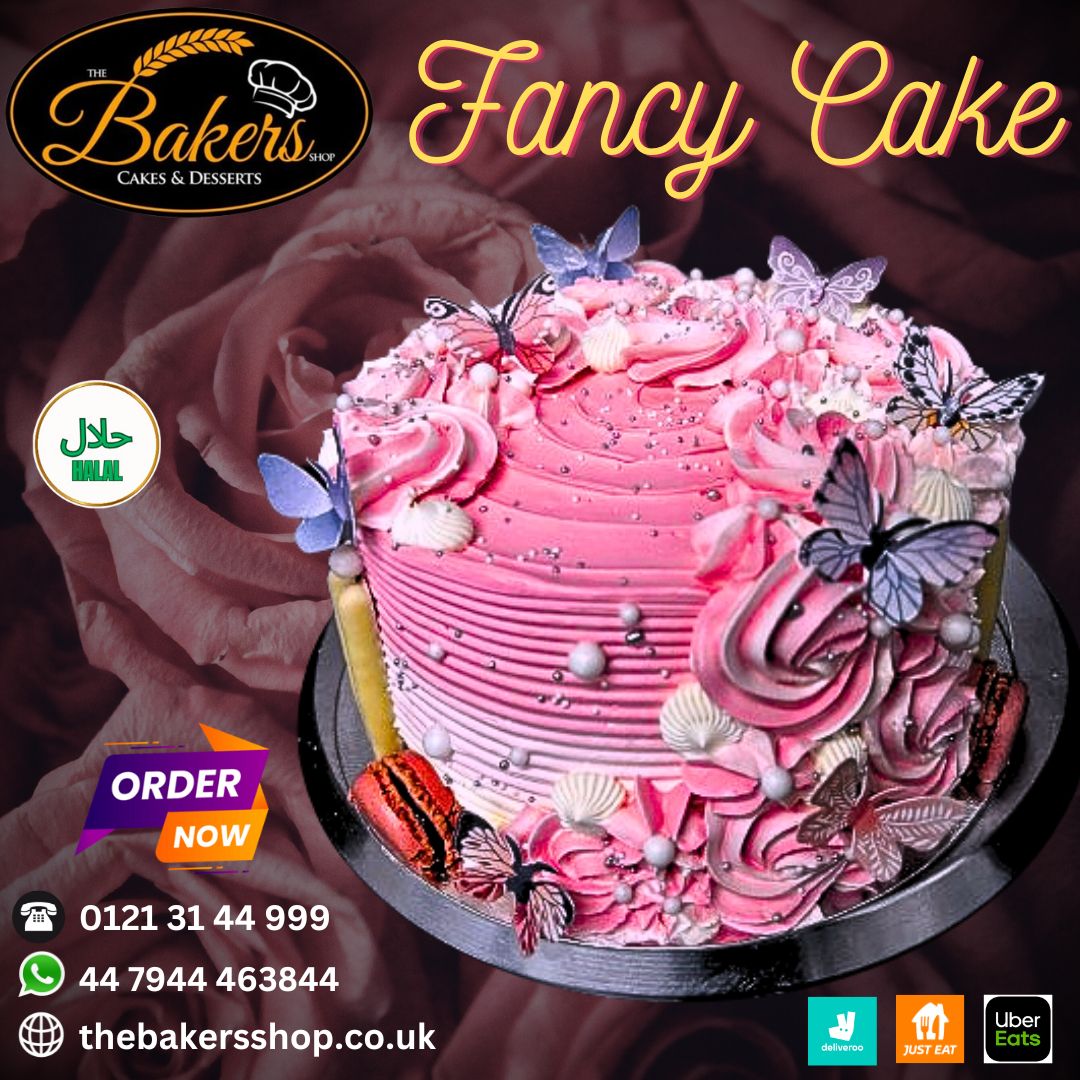 shop_baker18650's tweet image. The Bakers Shop Indulge in our rich #FancyCake, a moist and decadent delight sure to satisfy your sweet cravings with every bite .
Call Us &amp;amp; Order Now :
Tel : 0121 31 44 999
Mob : 079 444 638 44
Price :£19.99
Visit Our Website &amp;amp; Order Online :
thebakersshop.co.uk