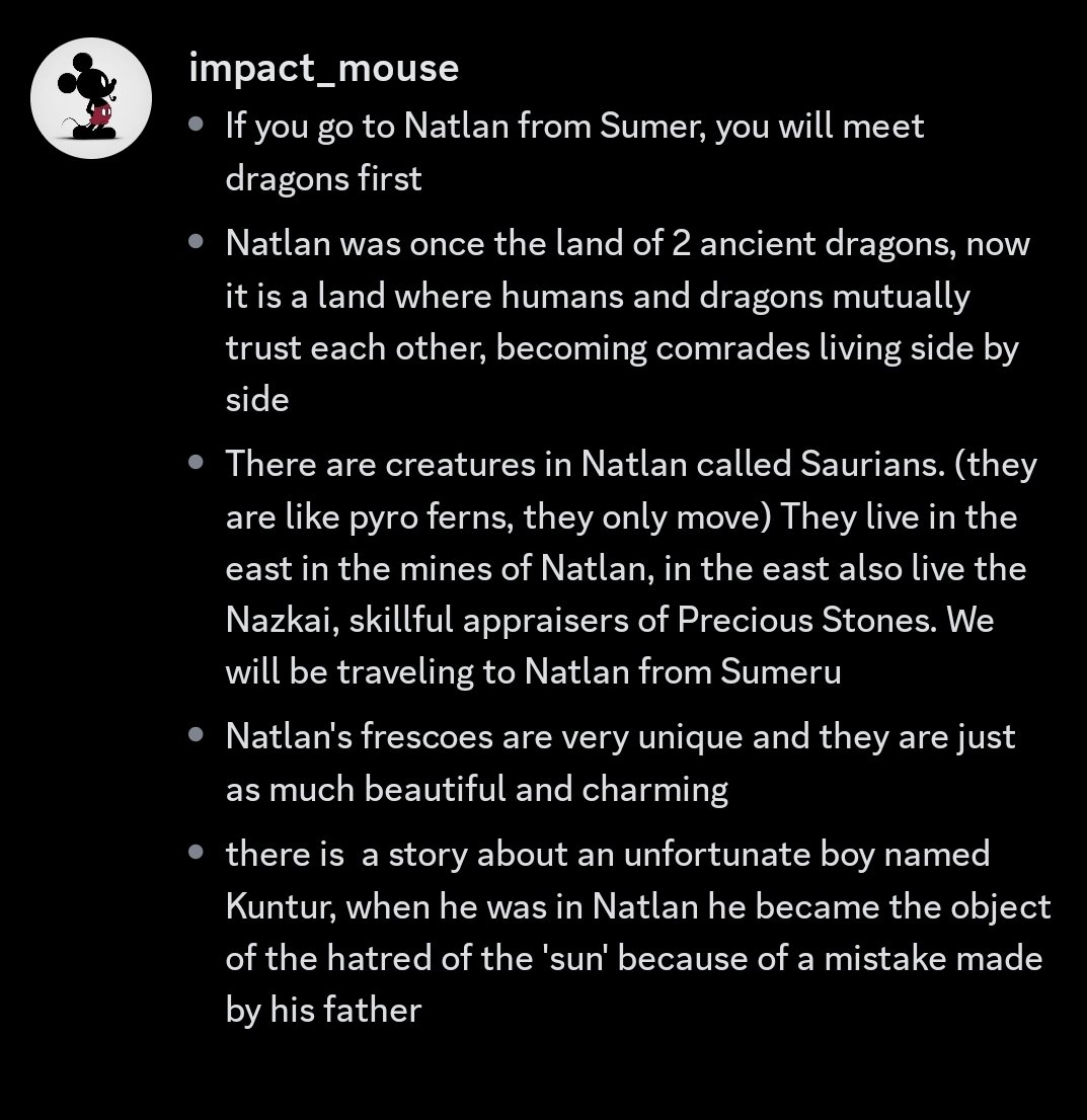 VISION_MOUSE's tweet photo. Some Natlan Info!!
#genshinimpact
#genshinleaks
#genshin https://t.co/SpQowL2jXq