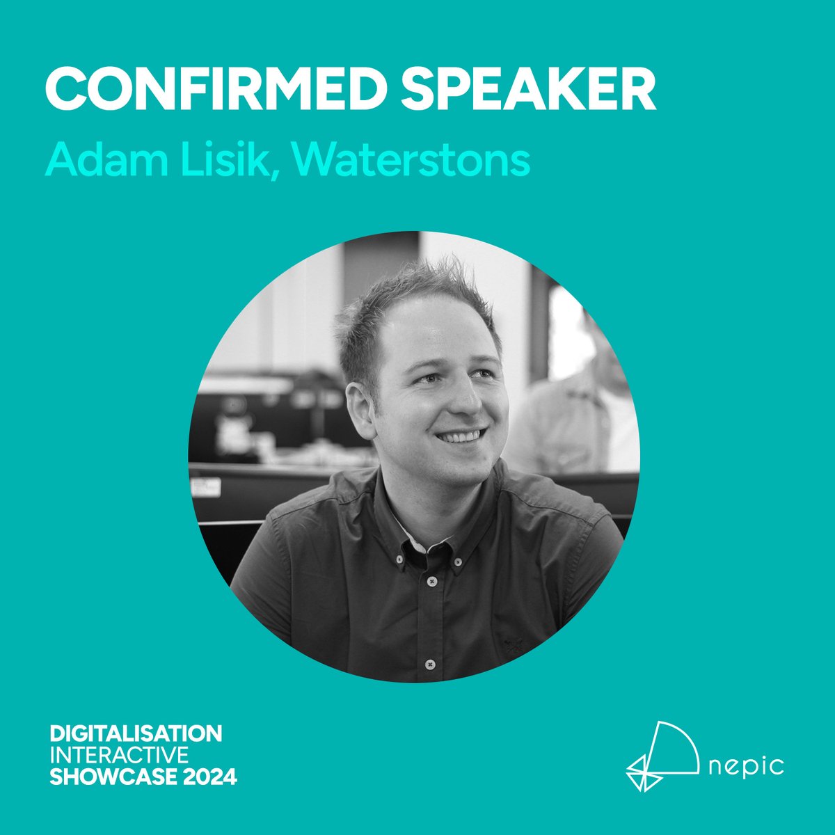 Only 2 weeks until our #Digitalisation Interactive Showcase at @hartlepoolfe ❗️ We're delighted to welcome Adam Lisik, head of #digital productivity and automation at @WaterstonsLtd to our speaker line up! Don't miss out, book your ticket now 👉 eventstop.co.uk/event/6051/dig…