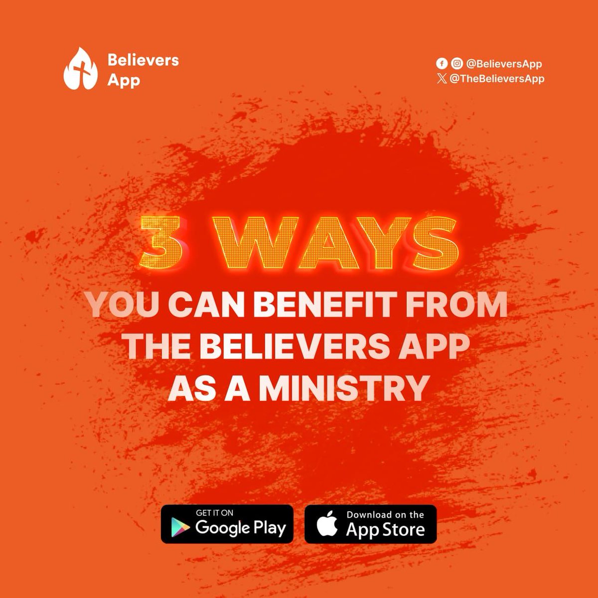SpiritNerdsApp's tweet image. 3 WAYS THE BELIEVERS APP CAN BENEFIT YOU AS A MINISTRY

1. All your sermons are hosted at no cost.

2.  Join our community to post devotionals and ministry programs.

3. You can receive financial support.

Send a message now to get started!

#Believersapp
#Sermons
#Edification