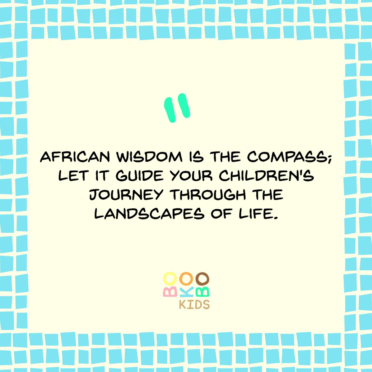 Let African Wisdom Guide Your Path

#bokobokids #africanwisdom #ancientwisdom #africanstory #diversity #africankids #blackkids #blackstory #education #education4all #educationforkids #mondaymotivation