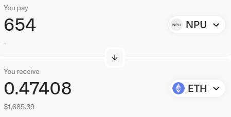 SamuelZ's tweet image. received $NPU airdrop