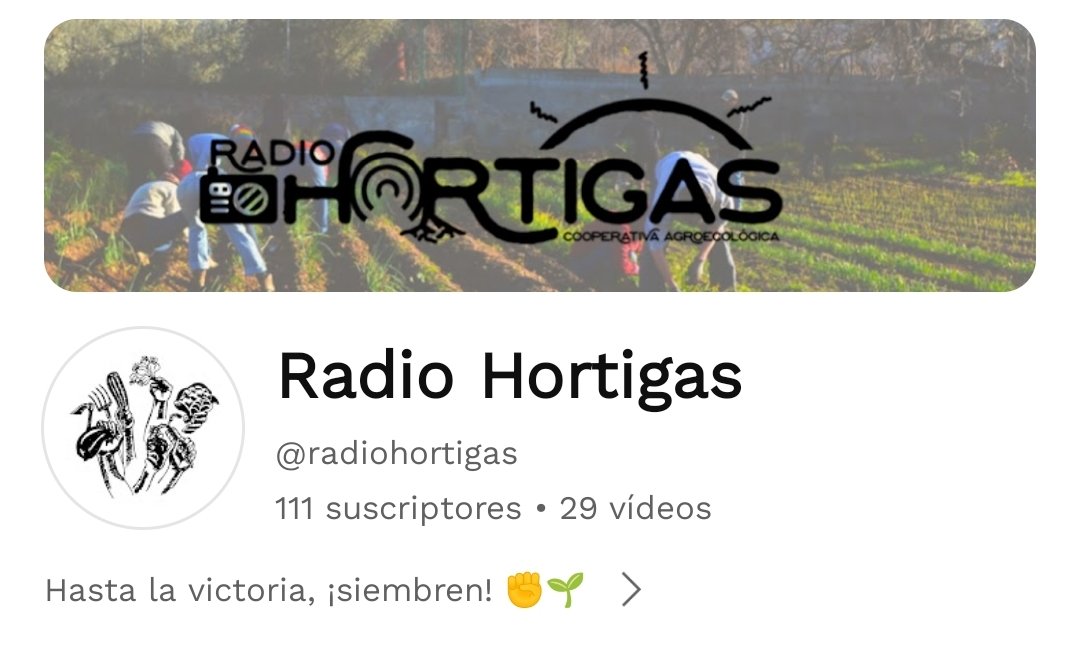 🎙️ Radio Hortigas 🎙️

Pequeño recordatorio de que Hortigas tiene programa de radio! Sí sí, como lo oyes!! 🎧

En febrero cumplimos dos años deleitando vuestros oídos desde las ondas de <a href="/radioalmaina/">Radio Almaina</a> 💘

Podéis escucharnos en:
Youtube
Radio Almaina: radioalmaina.org/author/radio-h…