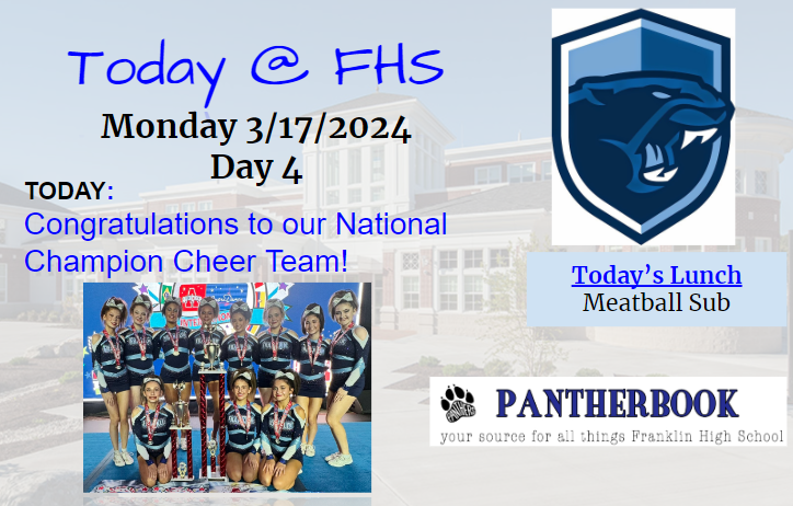 FHSPantherbook's tweet photo. Congratulations @FHScheer_ !!! https://t.co/Io7tu9MI9t