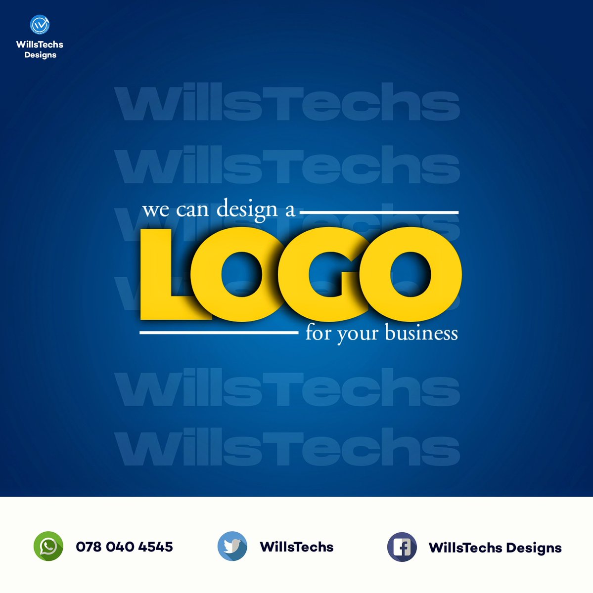 We design logos.